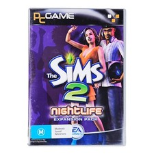 The Sims 2 Nightlife PC Game Expansion Pack 2005 Completo 2 discos com manual/chave, usado comprar usado  Enviando para Brazil
