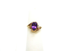 14k gold amethyst for sale  Minneapolis