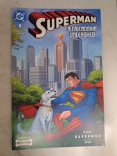 Quadrinhos Superman: A Friendship Unleashed #1 Milk-Bone edição limitada com criptografia comprar usado  Enviando para Brazil