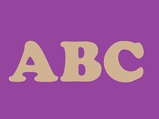 Lettre bois medium d'occasion  Roche-la-Molière