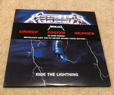 Vinil azul 2010 Metallica - Ride The Lightning 2xLP 45RPM comprar usado  Enviando para Brazil