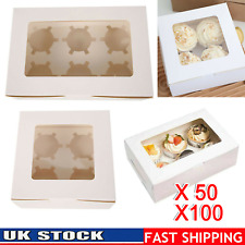 100x white cupcake for sale  WORCESTER