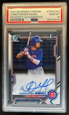 Usado, 2021 Bowman Chrome Christopher Morel Auto 1º #CPA-CMO Cubs PSA 10 comprar usado Usado, 2021 Bowman Chrome Christopher Morel Auto 1º #CPA-CMO Cubs PSA 10 comprar usado  Enviando para Brazil