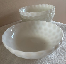 serving bowls four glass for sale  Boca Raton