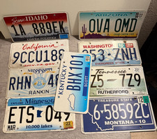 Usa nummernschilder set gebraucht kaufen  Königsbrunn