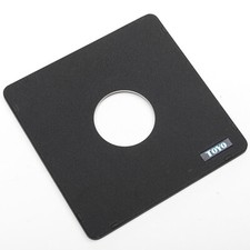Usado, TOYO 4X5' (10X12cm) PIASTRA OBIETTIVO LENS BOARD FORO DIAMETRO 52mm comprar usado  Enviando para Brazil
