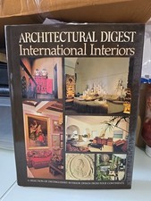 1979 ARCHITECTURAL DIGEST INTERNATIONAL INTERIORS BOOK POR PAIGE RENSE 1ª edição comprar usado  Enviando para Brazil