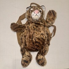 Nova Mochila Aurora World Tiger Pelúcia Crianças Zíper Zoológico Viagem Macia Alças Ajustáveis comprar usado  Enviando para Brazil
