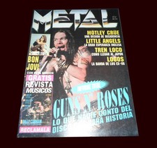 Revista de Metal GUNS N' ROSES - AXL ROSE - 1992 #178 Argentina comprar usado Revista de Metal GUNS N' ROSES - AXL ROSE - 1992 #178 Argentina comprar usado  Enviando para Brazil