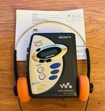 ⭐ Reprodutor de cassete Sony Walkman WM-FX241 FM/AM ~ Nova correia de transmissão ~ Recondicionado ⭐, usado comprar usado  Enviando para Brazil