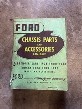 Livro de peças Ford Bíblia verde 1939 1940 1941 1942 1946 1947 catálogo de chassi mestre comprar usado  Enviando para Brazil