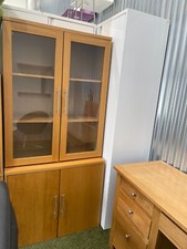 Oak storage unit for sale  CLECKHEATON