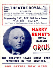 theatre handbills for sale  LIVERPOOL