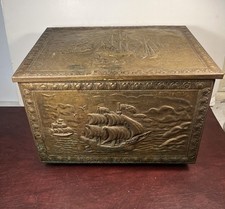 Vintage embossed brass for sale  Bothell