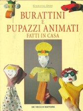 Burattini pupazzi animati usato  Italia