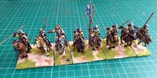 Lancers Warlord Games 28mm Scottish Covenanter montados x 8, usado comprar usado  Enviando para Brazil