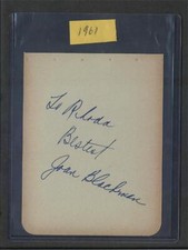 Joan Blackman - Página de livro autografada assinada - Azul Havaí - Kid Galahad, usado comprar usado  Enviando para Brazil