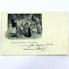 Old postcard flemish d'occasion  Expédié en Belgium