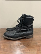 Bota Militar Rag And Bone Spencer Couro Preto Tamanho 44.5 11.5 comprar usado  Enviando para Brazil