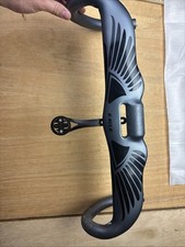 Guidão Eagle preto fosco/cinza carbono aerodinâmico para bicicleta de estrada comprar usado  Enviando para Brazil