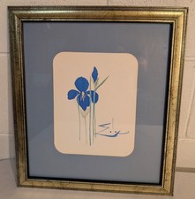 Vintage blue iris for sale  Milwaukee