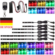 12V LED RGB Motorrad Unterbodenbeleuchtung Ambientebeleuchtung mit Fernbedienung comprar usado  Enviando para Brazil
