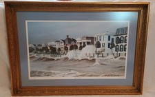 Storm Warnings por Jim Booth edição clássica impressão emoldurada Charleston 26,5"x18,5" comprar usado  Enviando para Brazil