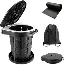Folding camping toilet for sale  ROCHDALE