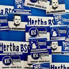 Hertha bsc aufklebermix gebraucht kaufen  Frankfurt am Main
