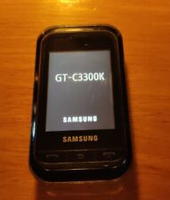 Samsung c3300k black for sale  LOUGHBOROUGH