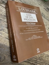 Louisiana code civil d'occasion  Expédié en Belgium