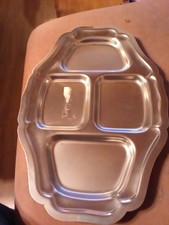 Servierplatte edelstahl gebraucht kaufen  Bischoffen