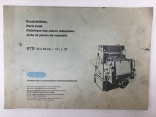 heidelberg gto 46 for sale heidelberg gto 46 for sale ENFIELD