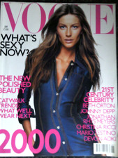 Vogue january 2000 for sale  ROTHERHAM