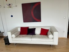 Designer ledersofa weiss gebraucht kaufen  Tauberbischofsheim
