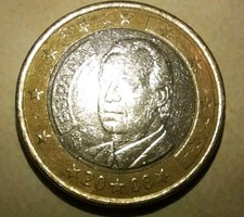 Spagna errore conio usato  Roma