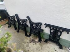 garden iron table ends for sale  WIRRAL