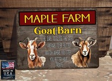 Personalized goat barn for sale  Loris