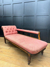 Antique chaise longue for sale  KING'S LYNN