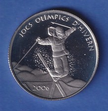 Andorra 2005 silbermünze gebraucht kaufen  München
