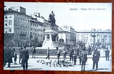Cartolina livorno piazza usato  San Giuliano Milanese