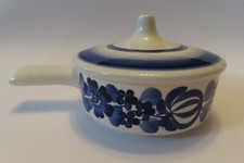 Vintage Włocławek Ręcznie malowany pojemnik z pokrywką made in Poland lata 70' na sprzedaż  PL