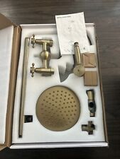 Kit de chuveiro de luxo conjunto chuva acabamento dourado escovado A-98023-bg comprar usado  Enviando para Brazil