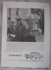 1961 ford consul for sale  DARWEN