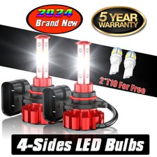 Kit de lâmpadas super brilhantes para faróis de LED 9005 6K 20000LM feixe alto/baixo HB3 mais brilhante comprar usado  Enviando para Brazil