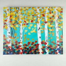 trees art aspen autumn for sale  Houston