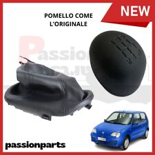 CUFFIA CAMBIO E POMELLO FIAT SEICENTO 600 DAL 1998 COMPLETA DI GHIERA KIT na sprzedaż  Wysyłka do Poland