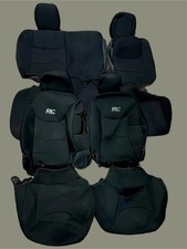 Capas de assento de neoprene Rough Country preto (13-18) para Jeep Wrangler JK Unlimited 4dr comprar usado  Enviando para Brazil
