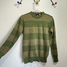 Vintage green stripe for sale  NARBERTH