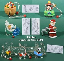 Kinder sujets noël d'occasion  Auvers-sur-Oise